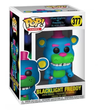 Фигурка Funko POP! Vinyl: Неоновый Фредди (Blacklight Freddy (FTM Exc)) Пять ночей у Фредди (FNAF) (34132) 9,5 см