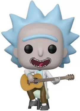 Фигурка Funko POP! Vinyl: Рик и Морти (Rick and Morty) Крошечный Рик с гитарой (Tiny Rick w/ Guitar (Exc)) (34215) 9,5 см