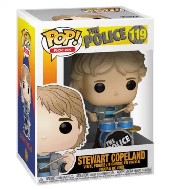 Фигурка Funko POP! Vinyl: Стюарт Коупленд (Stewart Copeland) Зе Полис (The Police) (40089) 9,5 см