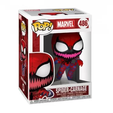 Фигурка Funko POP! Bobble: Карнаж (Spider-Carnage (Exc)) (39189) 9,5 см