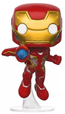 Фигурка Funko POP! Bobble: Железный Человек (Iron Man) Мстители: Война бесконечности (Avengers Infinity War) (26463) 9,5 см