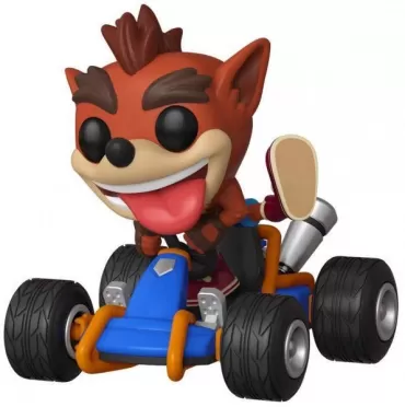 Фигурка Funko POP! Rides: Крэш Бандикут (Crash Bandicoot) Крэш Командные Гонки (Crash Team Racing) (40950) 9,5 см