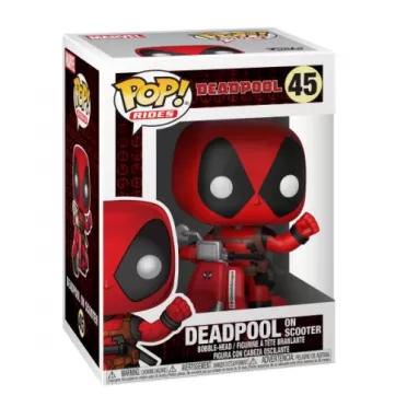 Фигурка Funko POP! Rides: Дэдпул и Скутер (Deadpool & Scooter) Дэдпул (Deadpool) (30969) 9,5 см