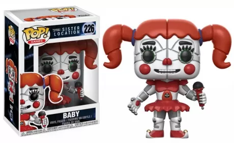 Фигурка Funko POP! Vinyl: Бейби (Baby) Пять Ночей у Фредди: Сестринская локация (FNAF: Sister Location) (13729) 9,5 см