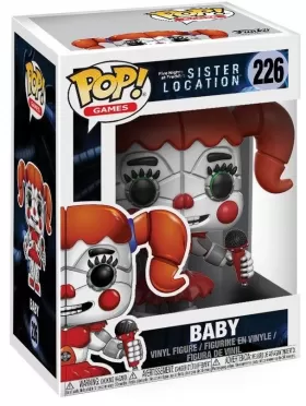 Фигурка Funko POP! Vinyl: Бейби (Baby) Пять Ночей у Фредди: Сестринская локация (FNAF: Sister Location) (13729) 9,5 см