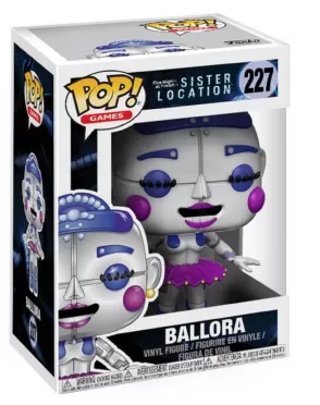 Фигурка Funko POP! Vinyl: Баллора (Ballora) Пять Ночей у Фредди: Сестринская локация (FNAF: Sister Location) (13732) 9,5 см