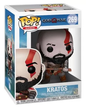 Фигурка Funko POP! Vinyl: Бог войны (God of War): Кратос (Kratos) (27031) 9,5 см