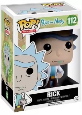 Фигурка Funko POP! Vinyl: Рик и Морти (Rick and Morty) Рик (Rick) (9015) 9,5 см
