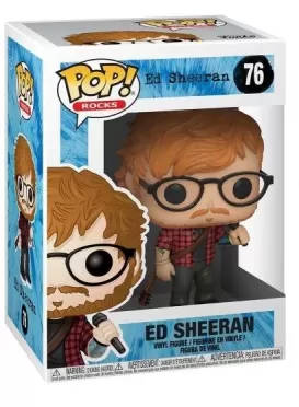 Фигурка Funko POP! Vinyl: Эд Ширан (Ed Sheeran) Рок (Rocks) (29529) 9,5 см