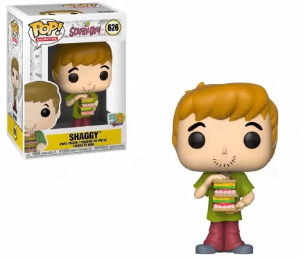 Фигурка Funko POP! Vinyl: Шэгги с Сэндвичем (Shaggy with Sandwich) Скуби-Ду 50 лет годовщина (Scooby Doo 50th Anniversary) (39949) 9,5 см