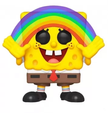 Фигурка Funko POP! Vinyl: Губка Боб с Радугой (Spongebob Rainbow) Губка Боб: Сезон 3 (Spongebob: Season 3) (39552) 9,5 см