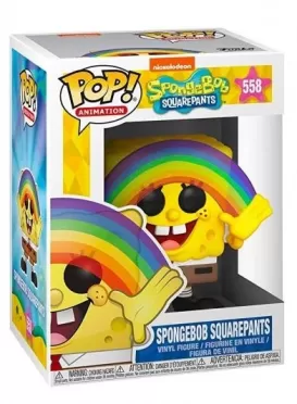 Фигурка Funko POP! Vinyl: Губка Боб с Радугой (Spongebob Rainbow) Губка Боб: Сезон 3 (Spongebob: Season 3) (39552) 9,5 см