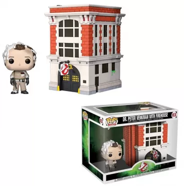 Фигурка Funko POP! Town: Питер с Домом (Peter with House) Охотники за Привидениями (Ghostbusters) (39454) 20 см