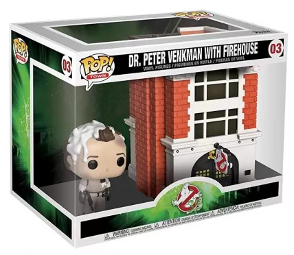 Фигурка Funko POP! Town: Питер с Домом (Peter with House) Охотники за Привидениями (Ghostbusters) (39454) 20 см