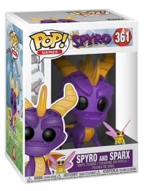 Фигурка Funko POP! Vinyl: Спайро & Спаркс (Spyro & Sparx) Спайро Дракон (Spyro the Dragon) (32763) 9,5 см