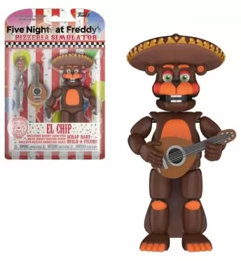 Фигурка Funko Action Figures: Эль Чип (El Chip) Пять Ночей у Фредди Симулятор пиццерии (FNAF PizzaSim) (32144) 13 см