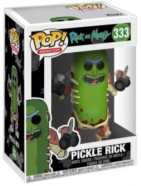 Фигурка Funko POP! Vinyl: Рик и Морти (Rick and Morty) Огурчик Рик (Pickle Rick) (27854) 9,5 см