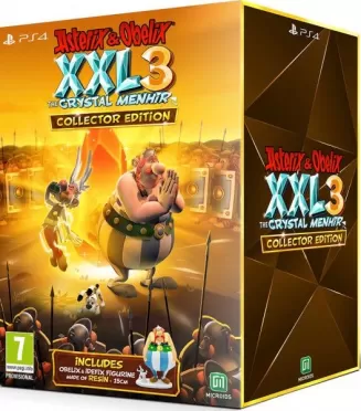 Asterix and Obelix XXL 3 The Crystal Menhir - Collectors Edition (PS4)