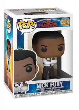 Фигурка Funko POP! Bobble: Ник Фьюри (Nick Fury) Капитан Марвел (Captain Marvel) (36351) 9,5 см