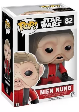 Фигурка Funko POP! Bobble: Звёздные Войны (Star Wars): Ниен Нунб (Nien Nunb) (POP 17) (6586) 9,5 см
