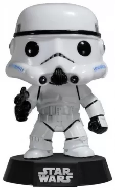 Фигурка Funko POP! Bobble: Звёздные Войны (Star Wars): Имперский штурмовик (Stormtrooper) (2321) 9,5 см