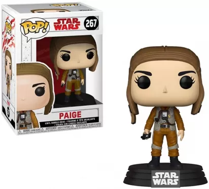 Фигурка Funko POP! Bobble: Звездные войны: Последние джедаи (Star Wars: The Last Jedi): Пейдж (Paige)(31789) 9,5 см