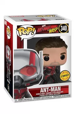 Фигурка Funko POP! Bobble: Человек-муравей в костюме (POP 1 w/Chase) Марвел: Человек-муравей и Оса (Marvel: Ant-Man and The Wasp) (30724) 9,5 см