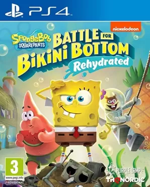 SpongeBob SquarePants: Battle For Bikini Bottom - Rehydrated (Губка Боб Квадратные Штаны: Битва за Бикини Боттом - Регидратация) (PS4)