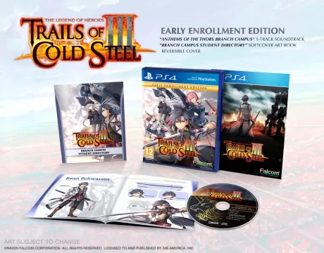 The Legend of Heroes: Trial of Cold Steel III - Early Enrollment Edition (PS4)