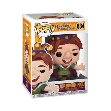 Фигурка Funko POP! Vinyl: Горбун из Нотр Дама (Hunchback of ND) Квазимодо шут (Quasimodo Fool) (41146) 9,5 см