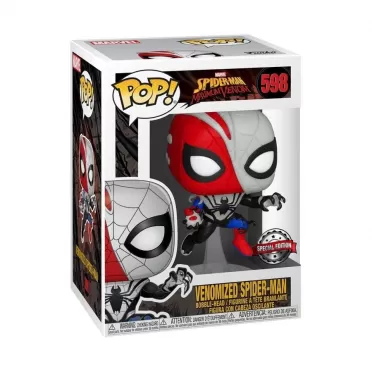 Фигурка Funko POP! Bobble: Веном Серия 3 (Venom S3) Человек-Паук (Spider-Man) (46460) 9,5 см