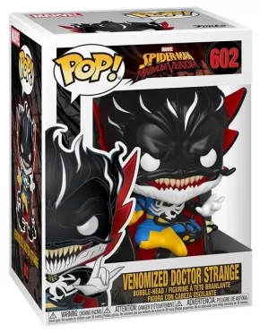 Фигурка Funko POP! Bobble: Марвел (Marvel) Максимальный Веном (Max Venom) Доктор Стрендж (Dr. Strange) (47527) 9,5 см