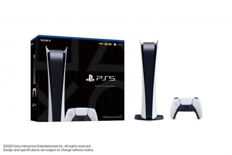 Sony PlayStation 5 Digital Edition (PS5) + Fortnite - The Last Laugh Bundle
