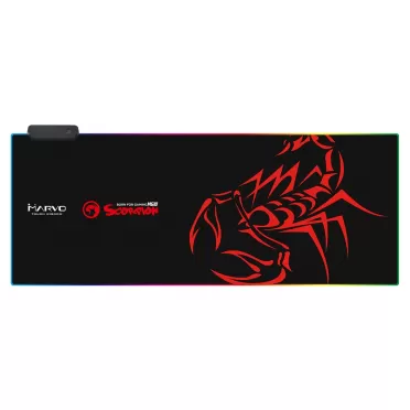 PC Коврик для мыши с подсветкой RGB Marvo MG010 (XL)
