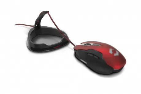 PC Направляющая для кабеля компьютерных мышей Adjix Mouse Bungee black (SL-680200-BK)