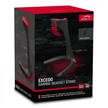 PC Подставка для наушников Excedo Gaming Headset Stand black (SL-800900-BK)