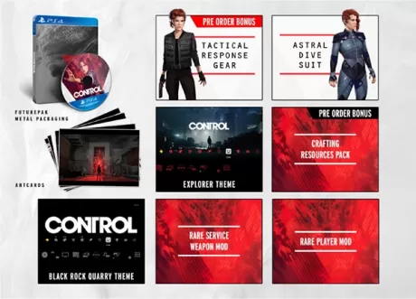Control Deluxe Edition [steelbook] (PS4)