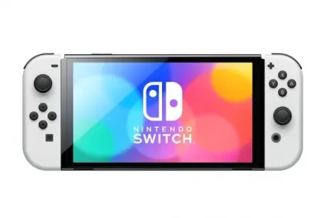 Nintendo Switch [OLED model] (2021) Белая