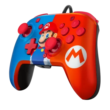 Проводной контроллер PDP [Faceoff Mario] (Nintendo Switch)