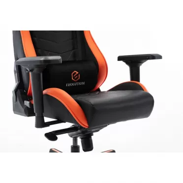 Кресло Evolution Avatar (черный/оранжевый)