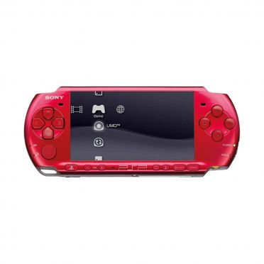 Sony PSP (3000) Red + карта 32г (восстановленная) 