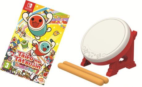 Taiko no Tatsujin Drum 'n' Fun! Bundle Drum (Switch)