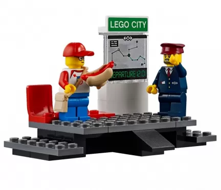 LEGO City Пассажирский поезд 60197