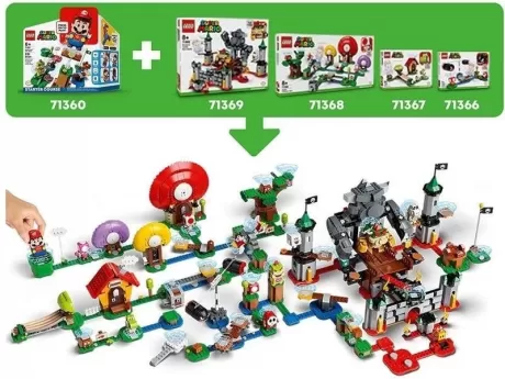 LEGO Super Mario Король Бу и двор с призраками 71377