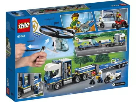 LEGO City Полицейский вертолётный транспорт 60244