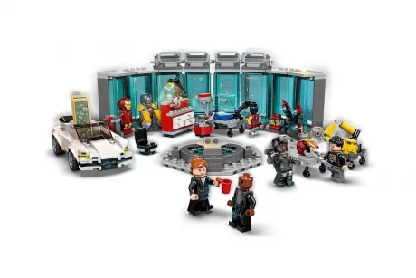 LEGO SUPER HEROES мастерская железного человека 76216
