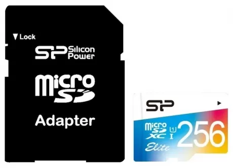 Карта памяти Silicon Power micro SDXC 256GB SP256GBSTXBU1V20SP