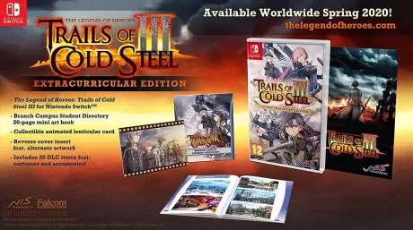 The Legend of Heroes: Trails of Cold Steel 3 III (Extracurricular Edition) (Switch)
