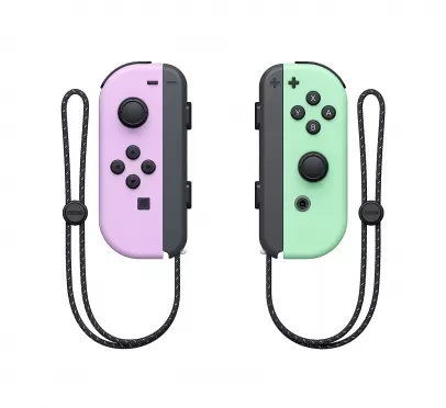 Набор из 2-х контроллеров Joy-Con (Pastel Purple/Pastel Green) (Switch)