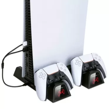 Подставка для Playstation 5 с охлаждением и зарядкой OIVO IV-P5235B